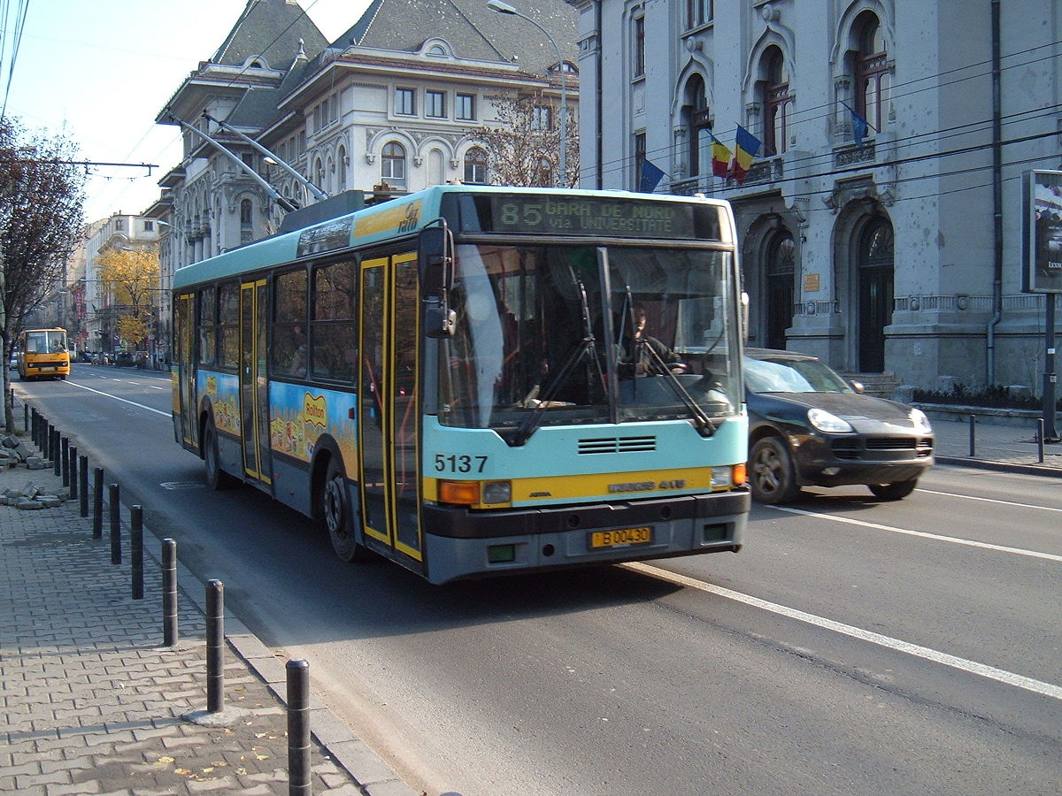 lotila bukurešťských trolejbusů bude mezitím dále stárnout a početně klesat. (ilustrační foto: Stefan Puscasu/Wikipedia.org)