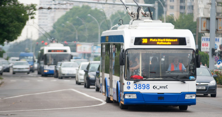 Trolejbus v Kišiněvě. (foto: point.md)