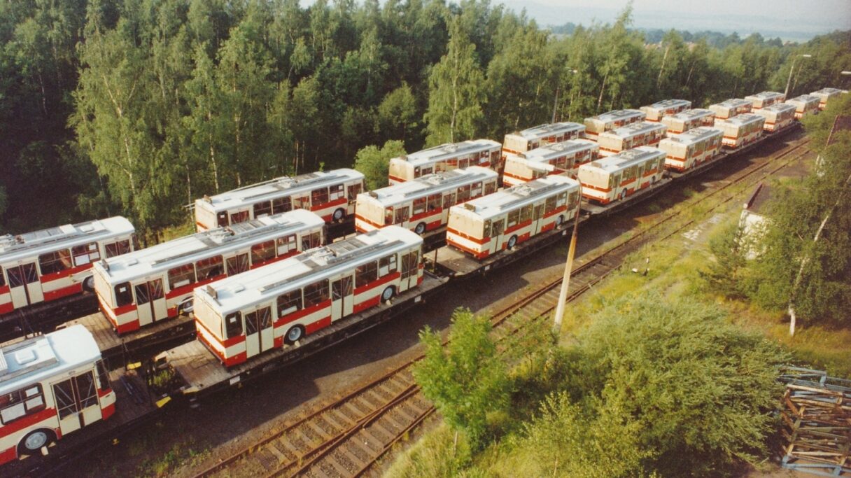 1982: Trolejbusy v Karlových Varech