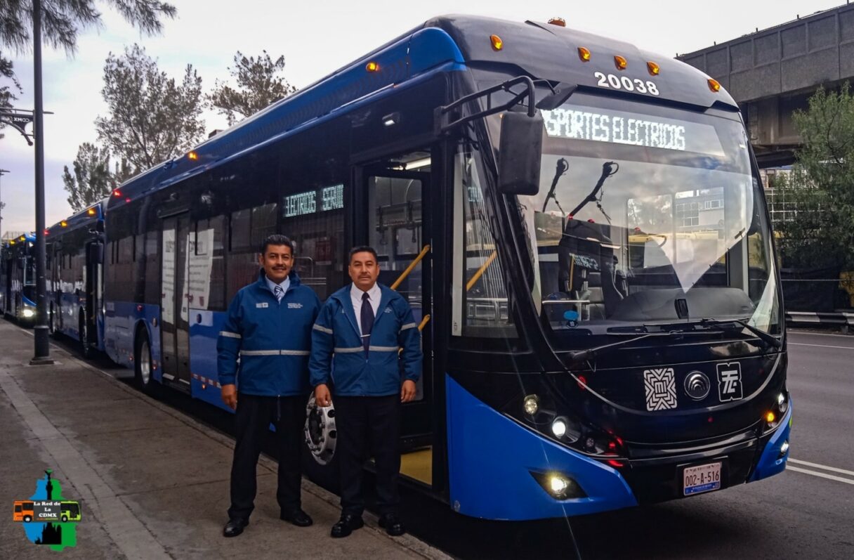 102 článkových trolejbusů dodá do CDMX Yutong