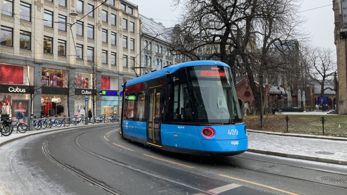 V Oslu pokračuje přejímka nových tramvají od CAFu