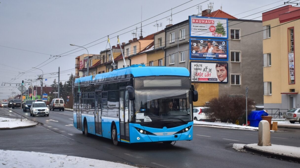 Do Ostravy dorazily první trolejbusy Škoda 36 Tr