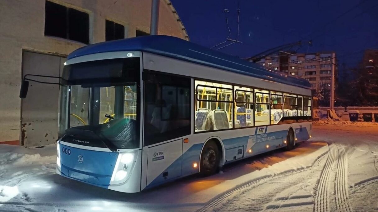 Nákupy a dodávky trolejbusů v Rusku v roce 2022