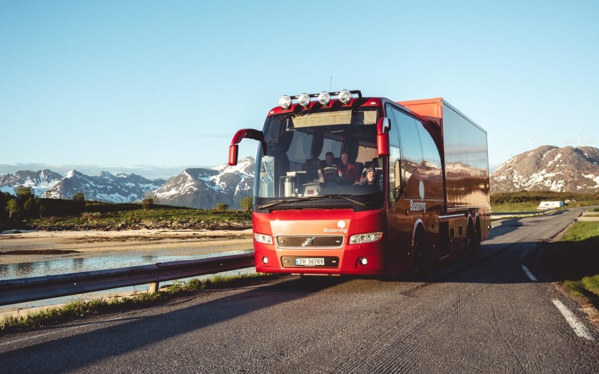 Norský Bussring provozuje nejsevernější autobusy MAN i nákladní autokary od Volva