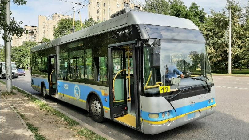 Almatský trolejbus. (foto: 2gis.kz)