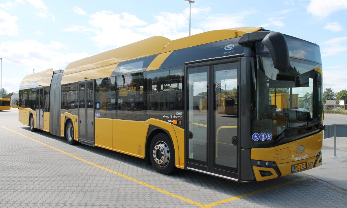Solaris dodal do Aarhusu již 29 svých elektrobusů, dalších 56 dorazí do města v průběhu let 2024 a 2025. (foto: AarBus)