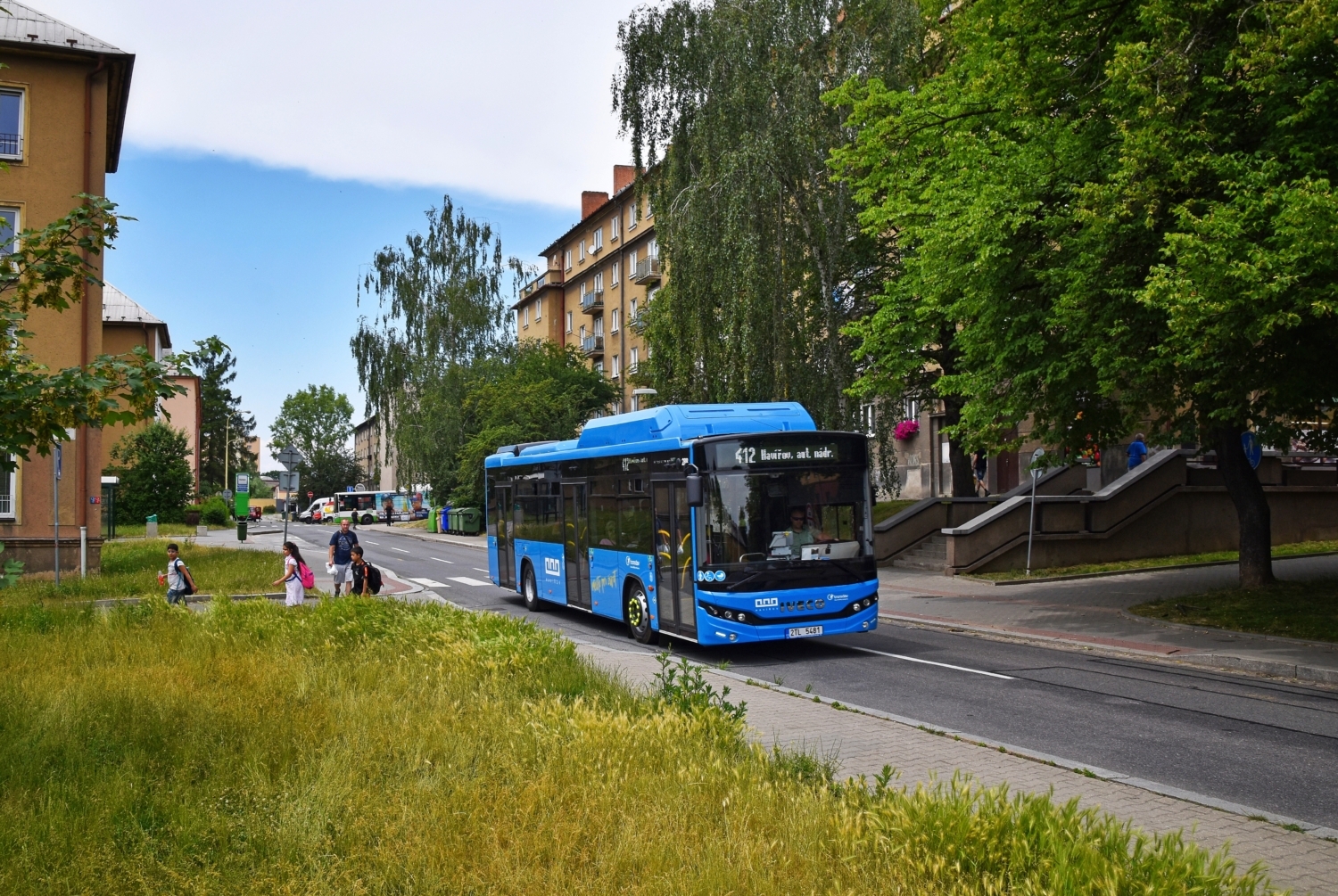 První nasazení plynového Streetwaye v ČR se odehrálo dne 16. 6. 2023 v Havířově. (foto: Patrik Bilko)