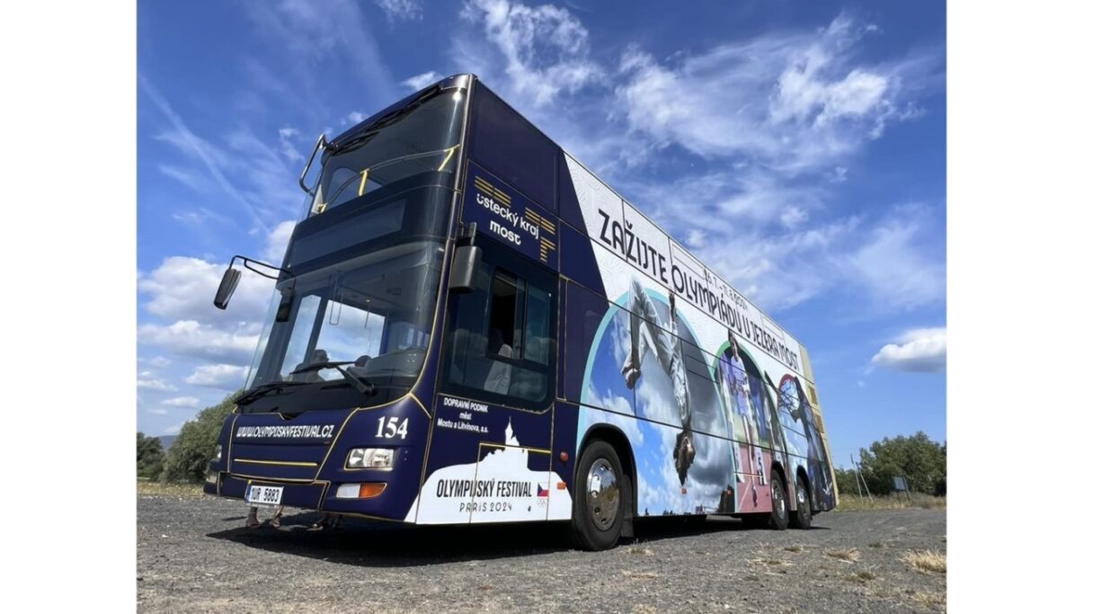 V Mostě sveze poprvé cestující patrový autobus