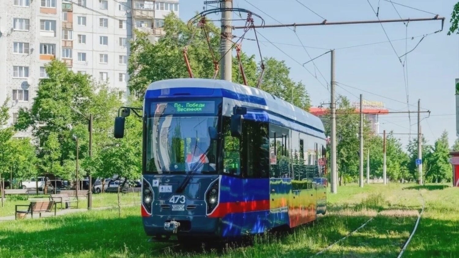 Tramvaj ve Vladikavkazu. (foto: Uraltransmaš)