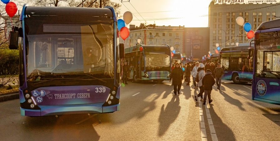 Prezentace nových trolejbusů dne 7. 10. 2023. (foto: Transport Severa)