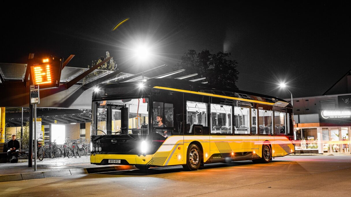 Baterie do podvozku. Nová platforma elektrobusů BYD – model B12