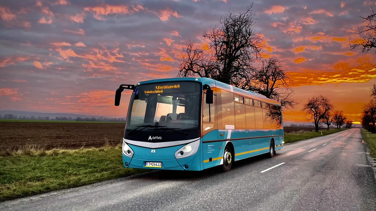 Autobus SOR ICN 10,5 ve službách slovenské Arrivy. (foto: Arriva)
