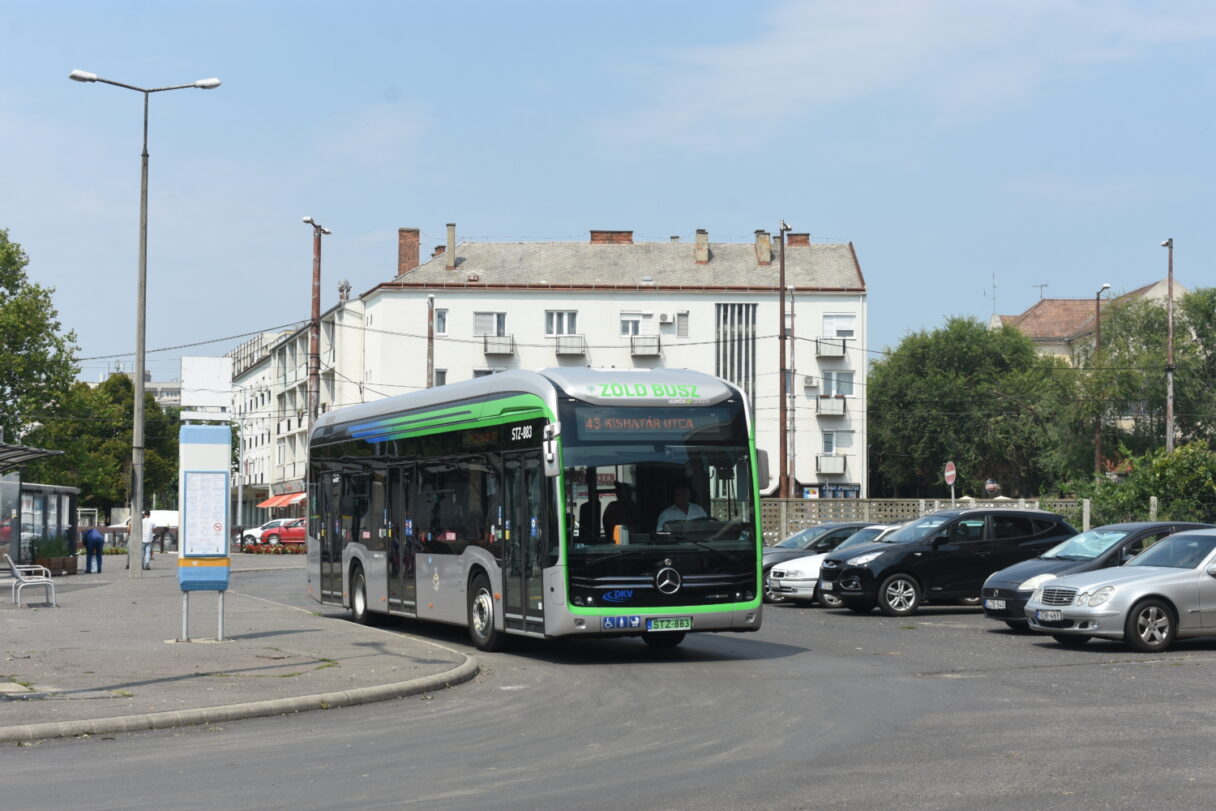 Zkušenosti s provozem autobusů eCitaro v maďarském Debrecenu