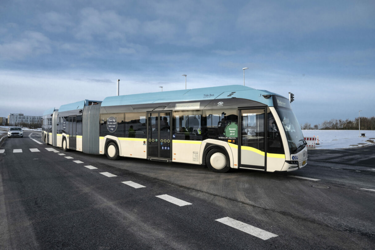 Dánsko má svůj první ryzí BRT systém. S tříčlánkovými Urbiny