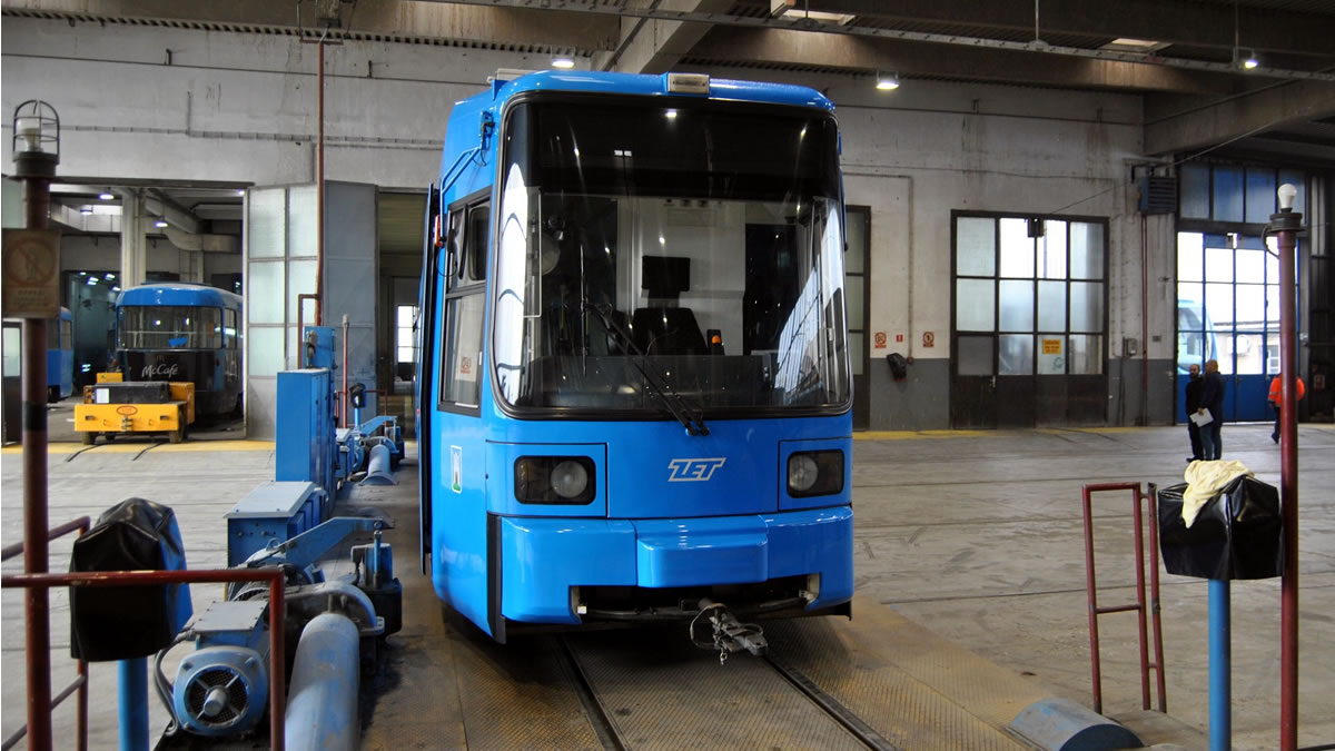Záhřeb pořídil 11 ojetých tramvají GT6M z Augsburgu