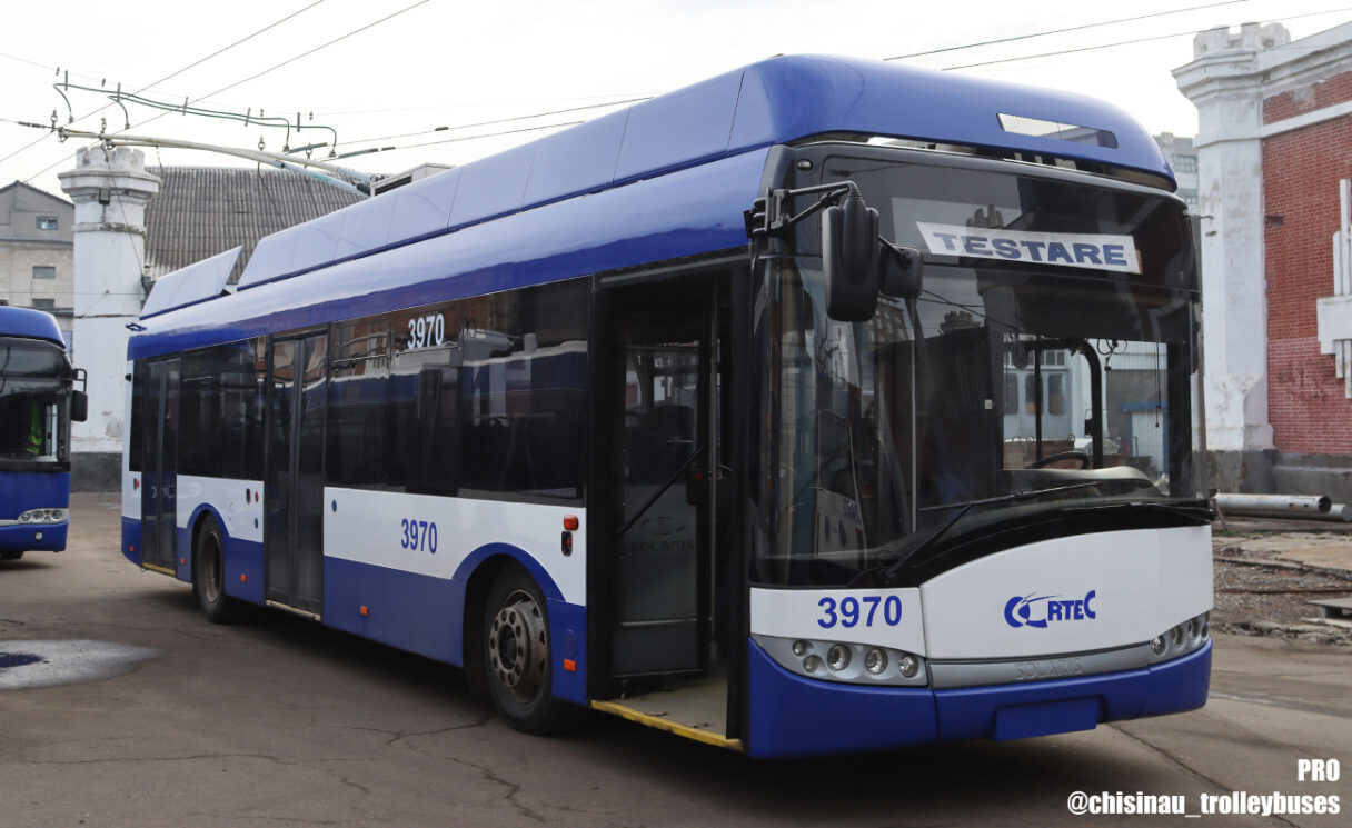Trolejbus určený na cestu kolem světa skončil v Kišiněvě