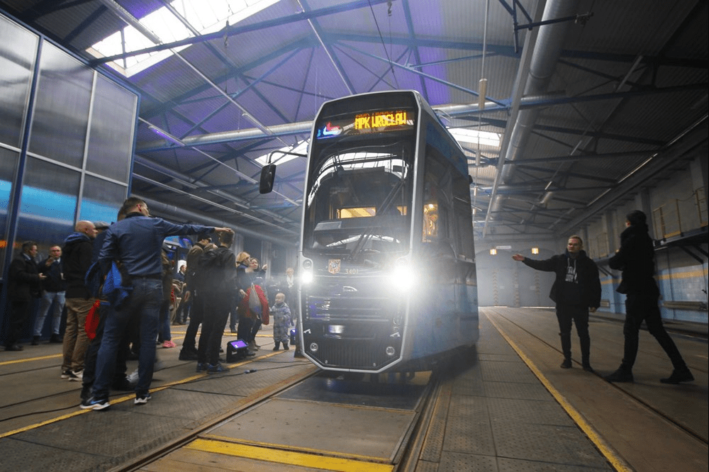 Ve Wrocławi představili první novou tramvaj PESA Twist 146N