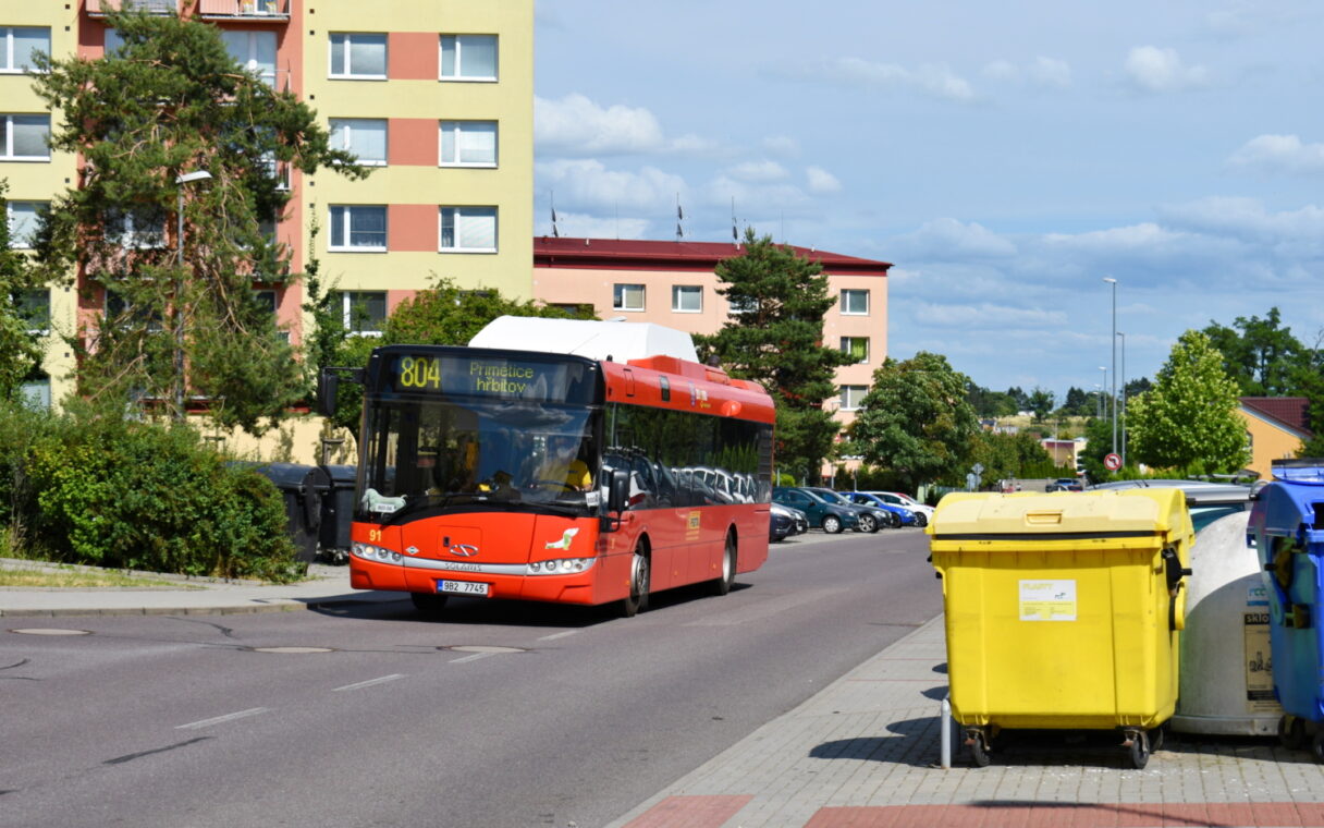 Dopravní podnik města České Budějovice na nákupech ve Znojmě