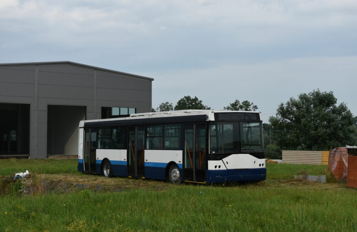 Trolejbus Škoda 21 Tr s designem Ikarusu EAG