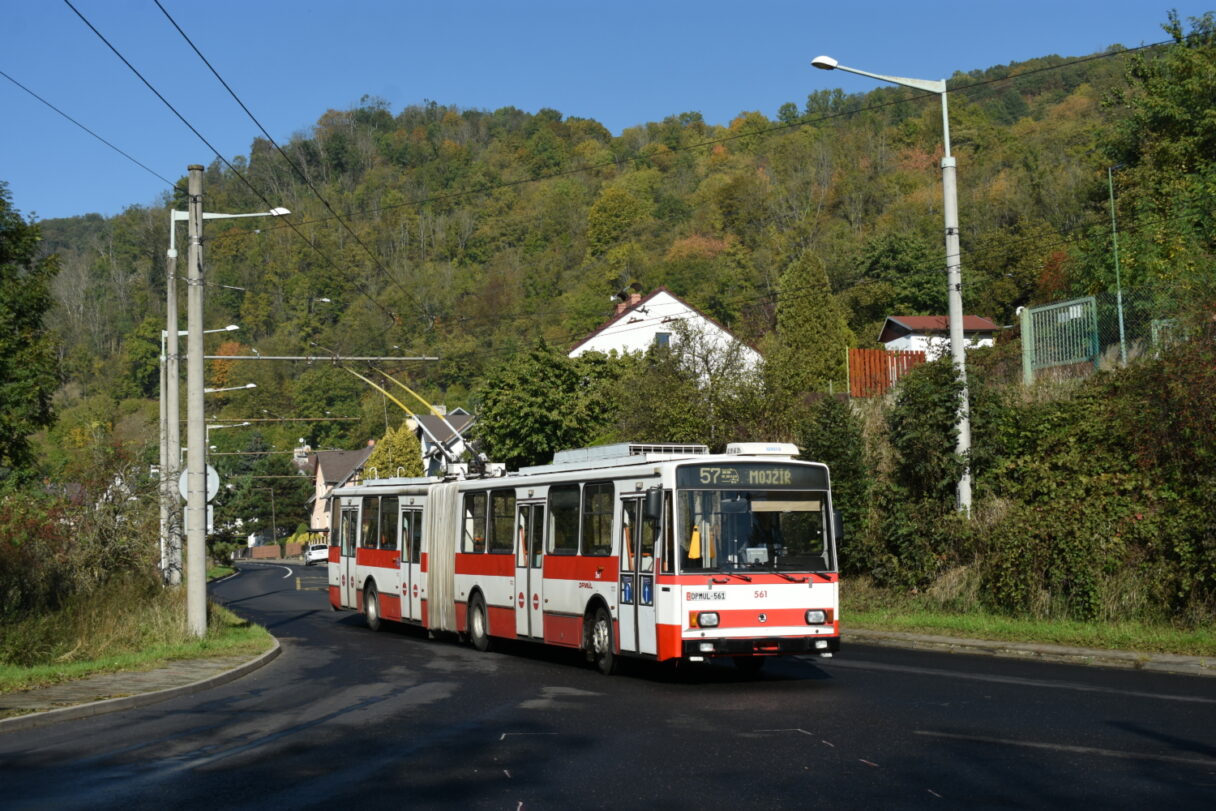 V Ústí se naposledy rozjedou trolejbusy Škoda 15 Tr