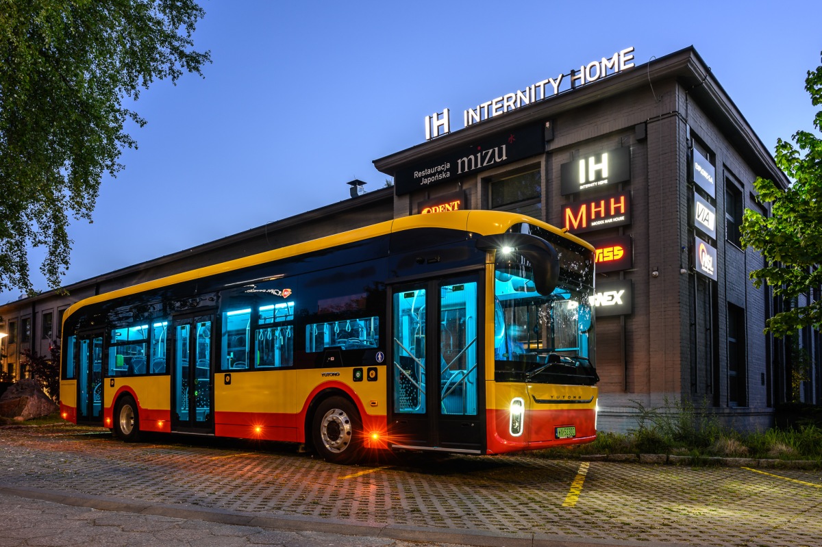 Do Varšavy zamíří čínské elektrobusy Yutong