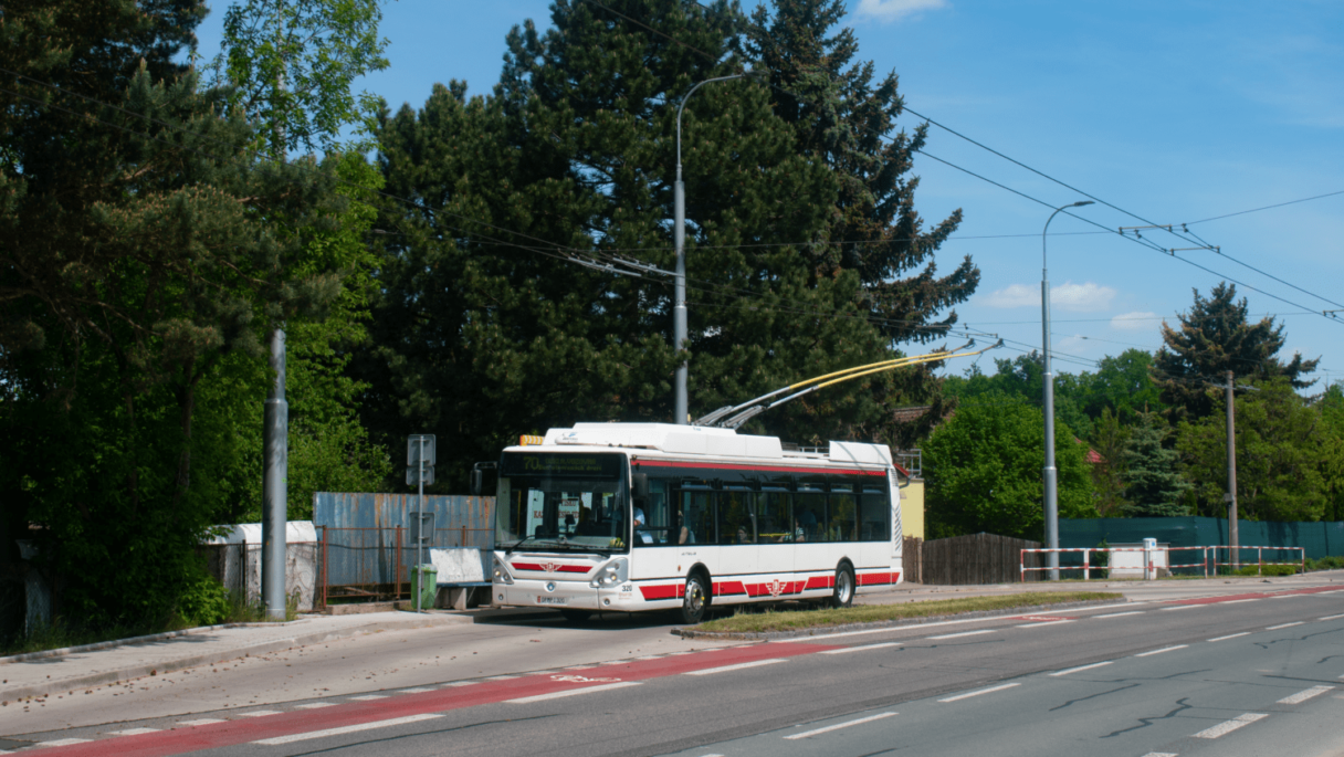 Pardubice projektují trolejbusovou trať ke Zdravotnické škole