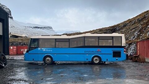 Poslední autobus SOR na Faerských ostrovech
