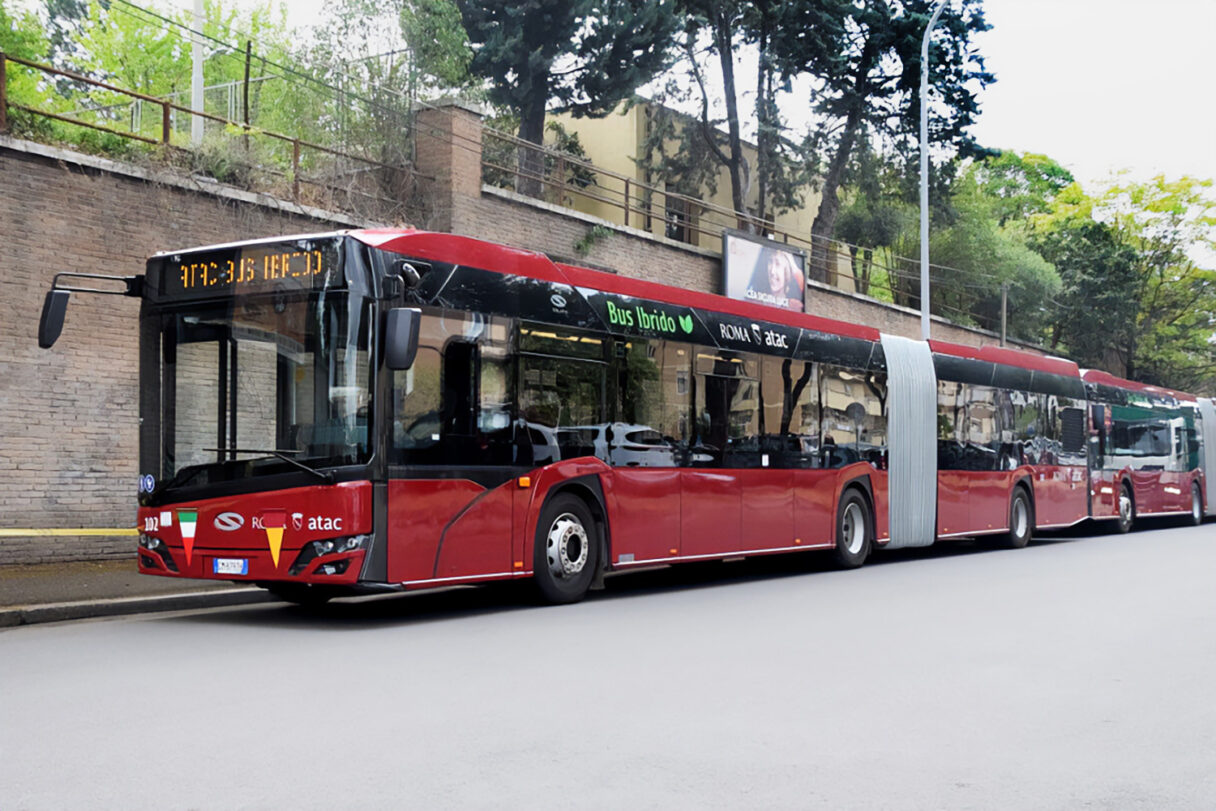 Solaris dodá do Říma až 432 autobusů