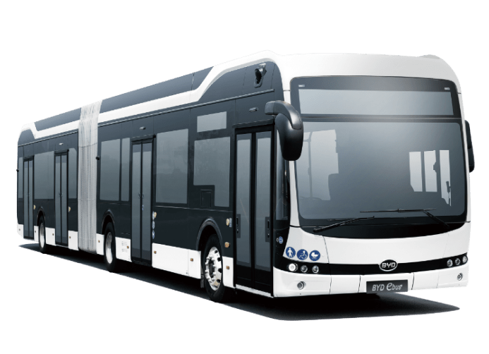Maďarský závod BYD vyrobil svůj první článkový elektrobus