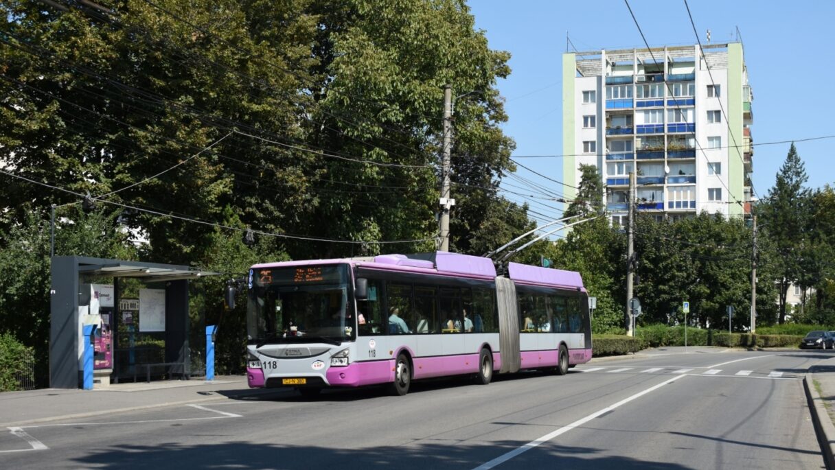 Ohlédnutí za rumunskými trolejbusy Astra Bus