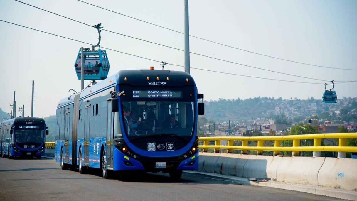 Nový trolejbusový BRT koridor v Mexiku se otevírá. Postaví se další