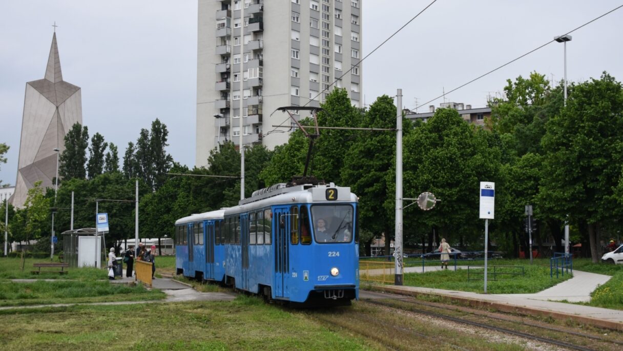 Konec tramvají Đuro Đaković v Záhřebu