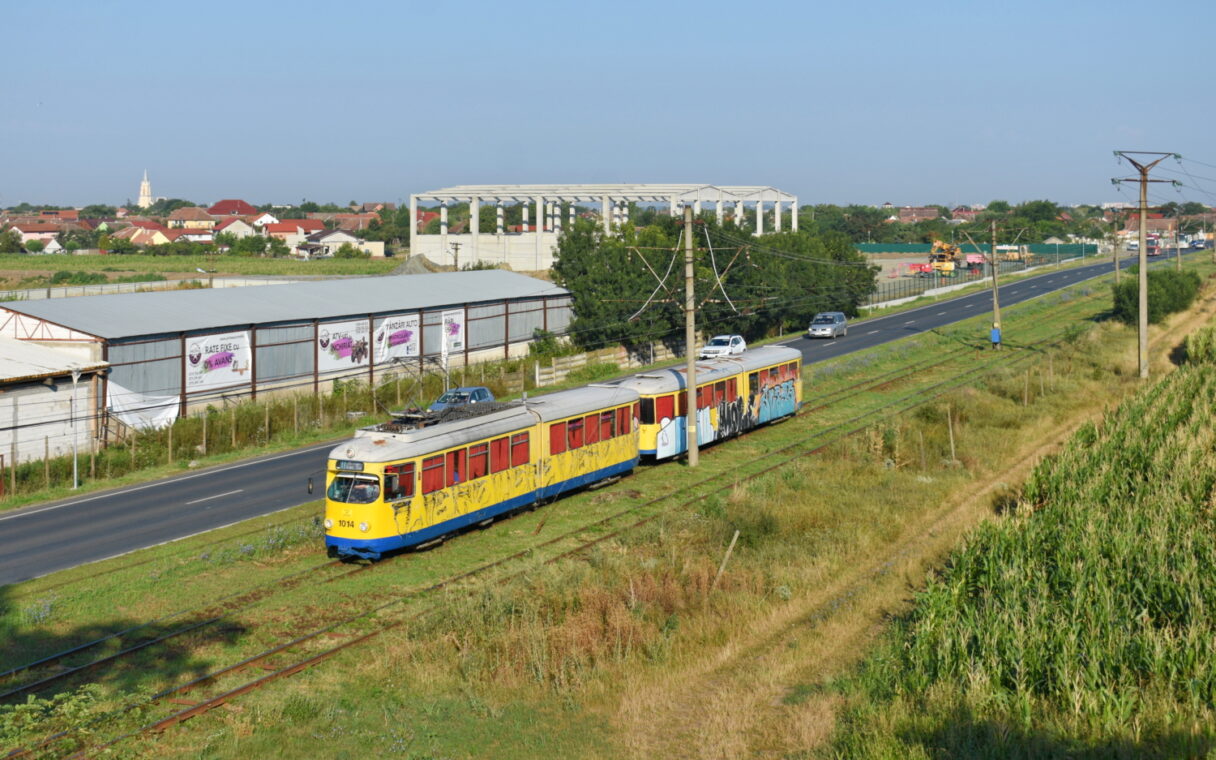 Příměstská tramvajová trať Arad – Ghioroc osiřela