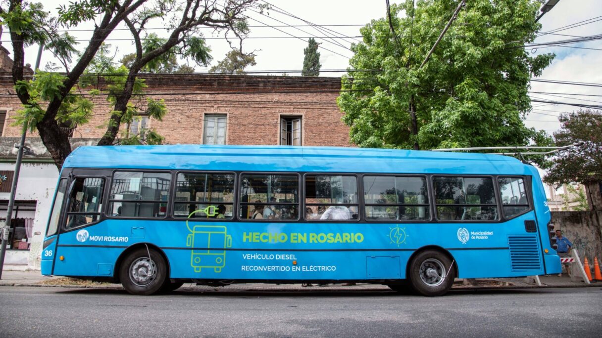 Rosario pokračuje v přestavbě autobusů na trolejbusy