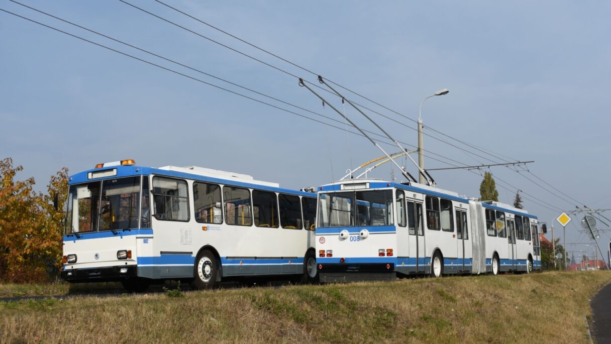 Chomutov si v srpnu připomene 30. výročí trolejbusů