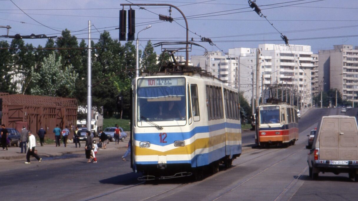 Nedokončený projekt tramvají v rumunském Vaslui