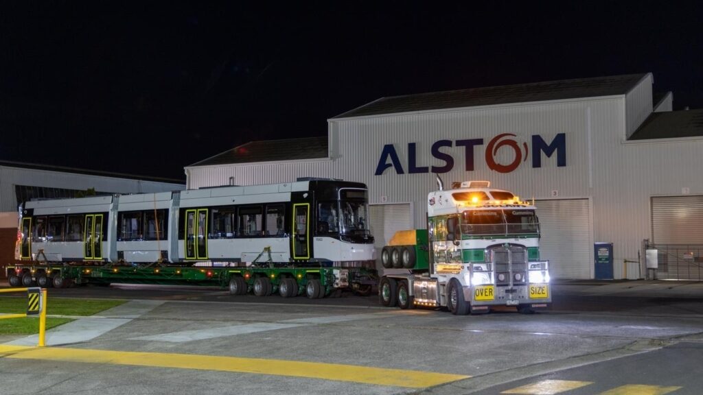 Alstom dodal první tramvaj „třídy G“ do Melbourne