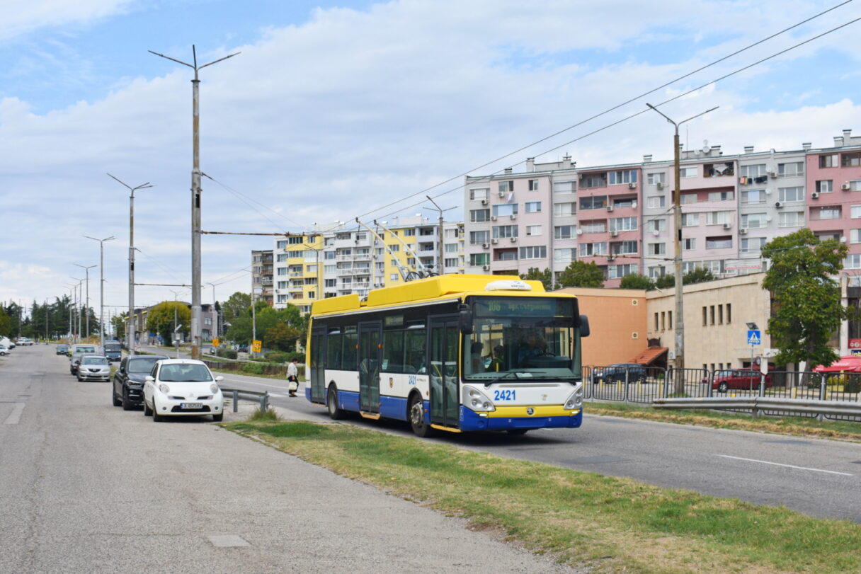 Trolejbusy v bulharském Chaskovu přežily i druhou dodávku elektrobusů
