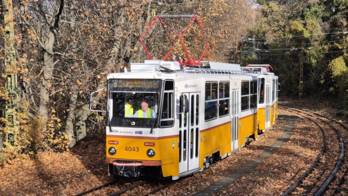 V Budapešti vyjely tramvaje Tatra T5C5 na ozubnicovou dráhu