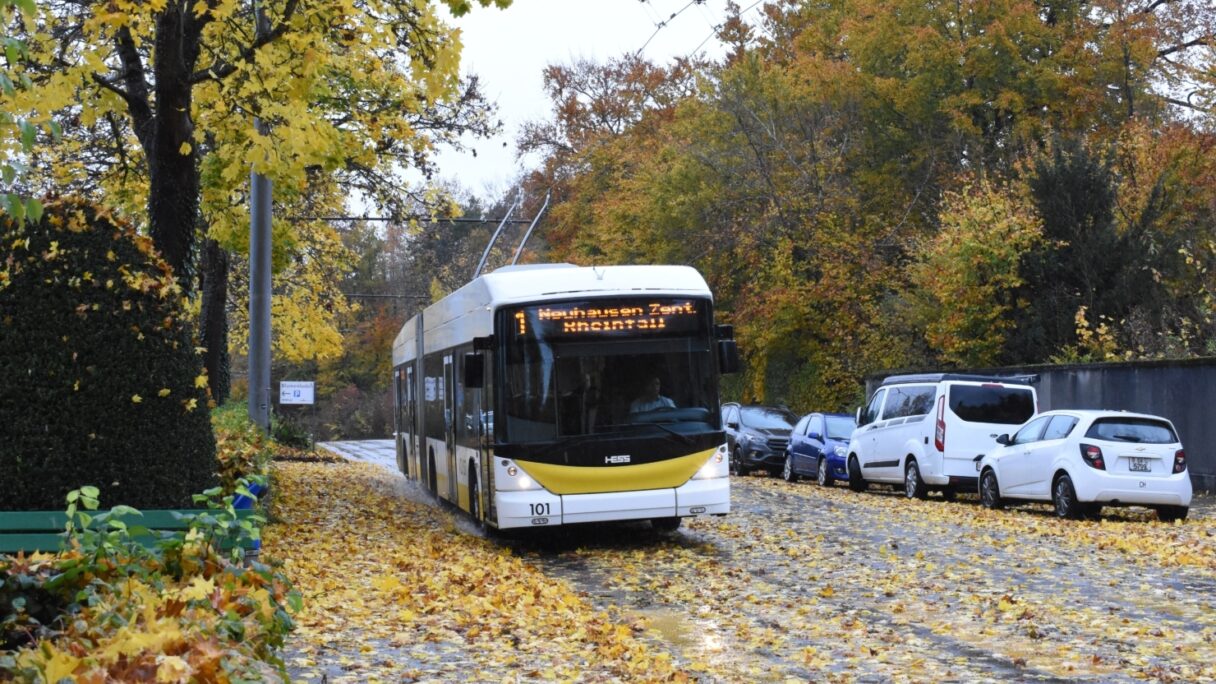 Trolejbusy ve švýcarském Schaffhausenu jsou minulostí