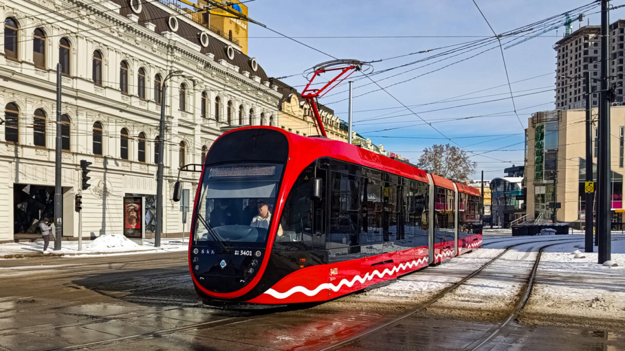 Do Dnipra dorazila první nová tramvaj Tatra-Jug K1T306