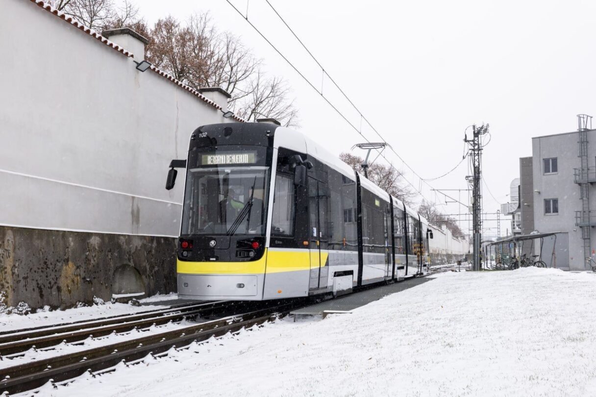 Premiéra tramvaje Škoda 49T v italském Bergamu