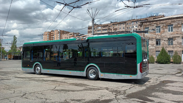 Do Jerevanu míří 45 trolejbusů