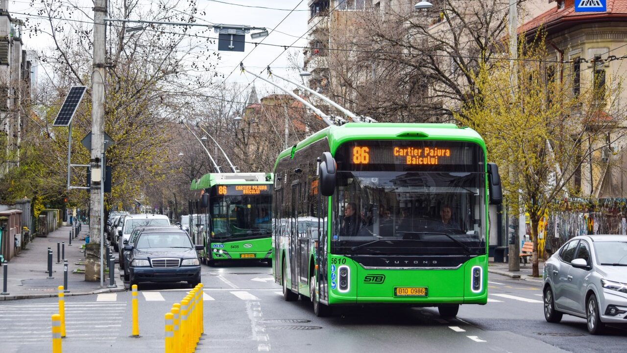 V Bukurešti vyjely do provozu trolejbusy Yutong