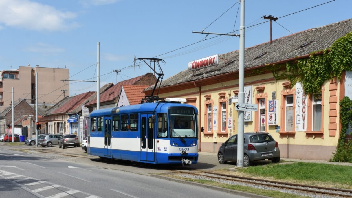 Chorvatský Osijek daroval na Ukrajinu tramvaje T3R.PV