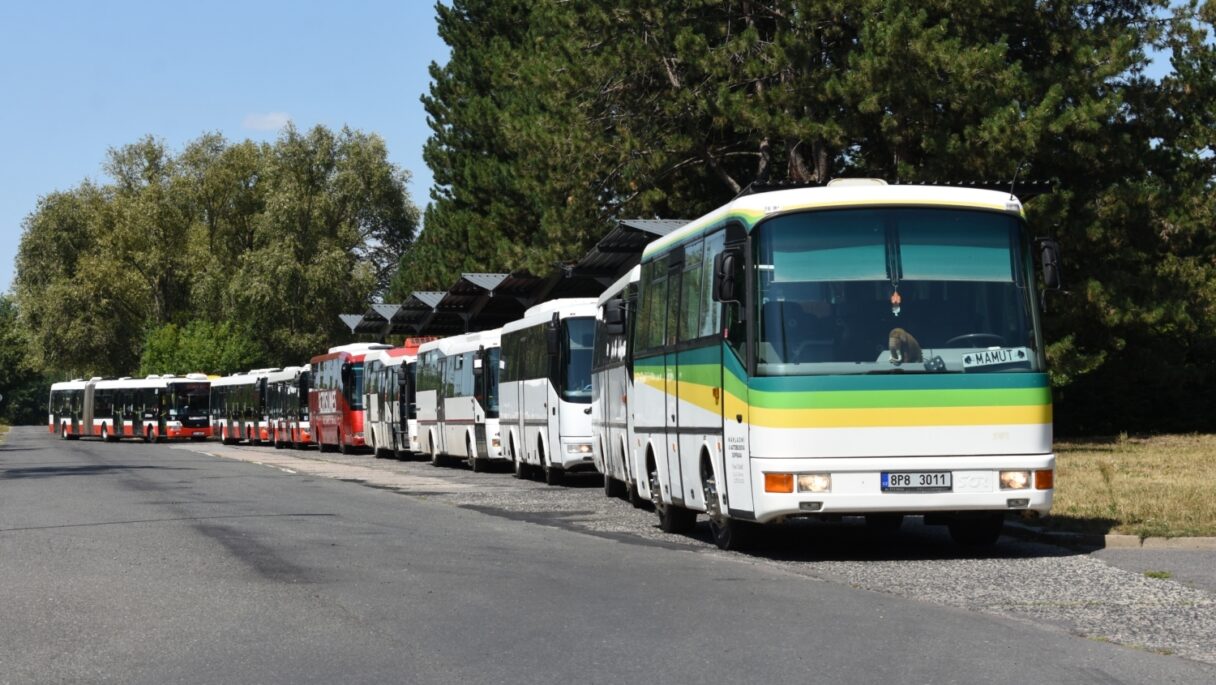 V Pardubicích se uskutečnilo setkání autobusů značky SOR