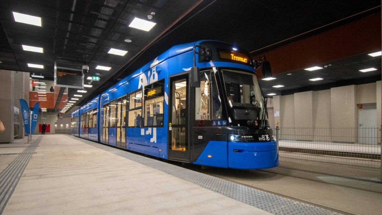 Krakov zprovoznil čtvrtý úsek rychlé tramvaje
