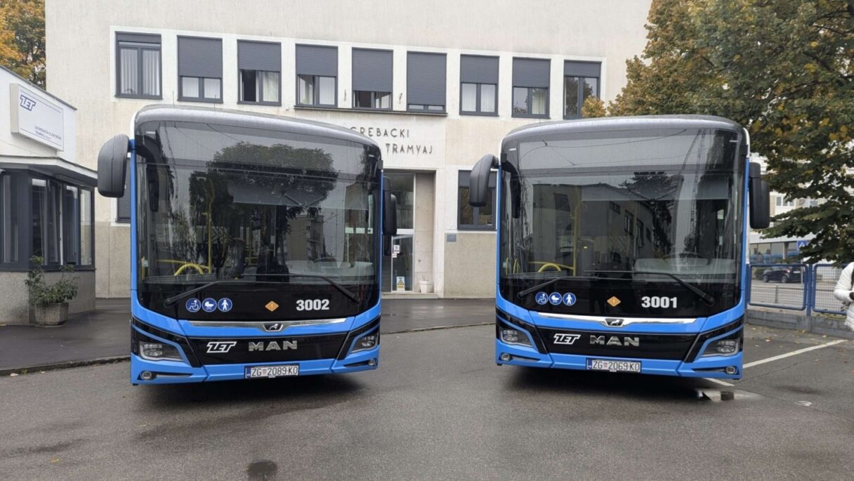 Záhřeb představil flotilu 62 elektrobusů