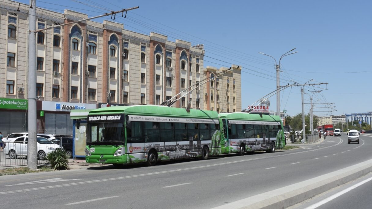 V Urgenči vyjely trolejbusy od Yutongu. Flotila vozů Škoda 24 Tr zůstává